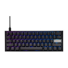 კლავიატურა DUCKY ONE 2 MINI CHERRY BROWN RGB LED UA/RU BLACK WHITE