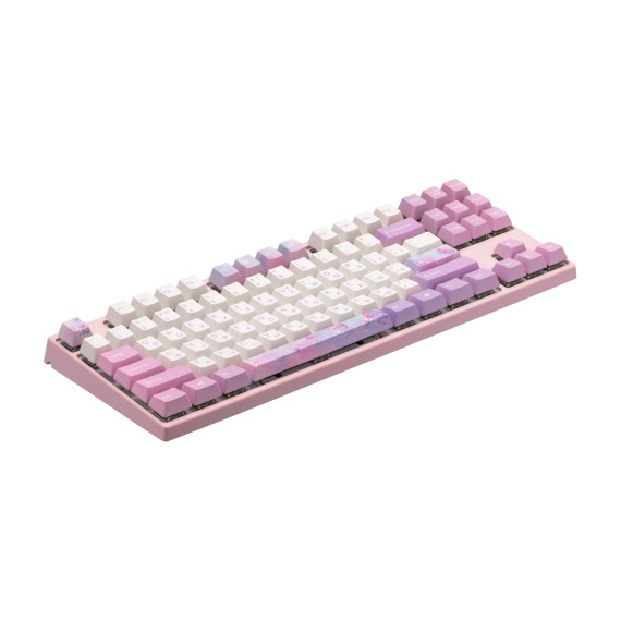 კლავიატურა VARMILO VEM87 DREAMS ON BOARD 87KEY EC V2 ROSE WHITE LED