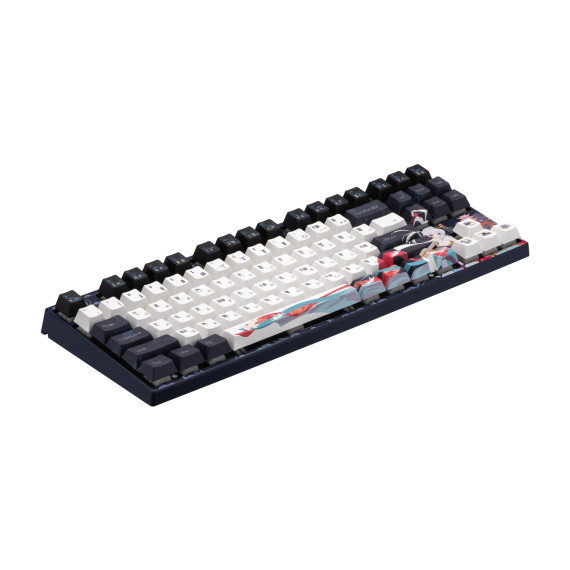 კლავიატურა VARMILO VPE87 CHANGE 87KEY K-PRESTIGE LIGHT EN WHITE LED BLUE