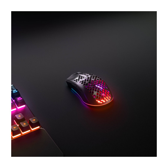 კომპიუტერული მაუსი STEELSERIES AEROX 3 RGB ONYX