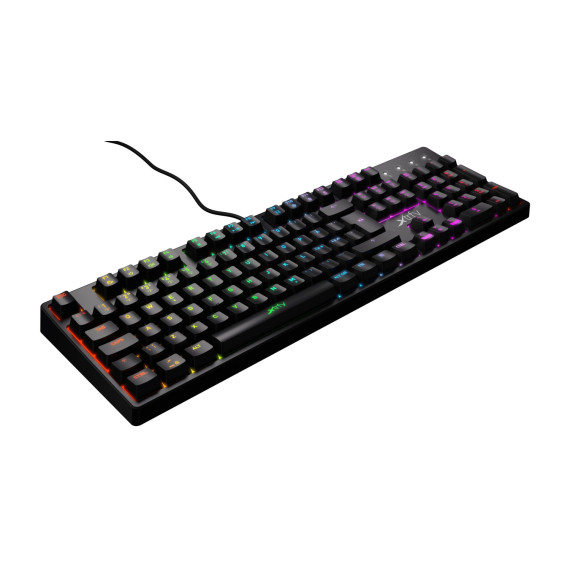 კლავიატურა XTRFY K4 104KEY KAILH RED EN/RU RGB BLACK