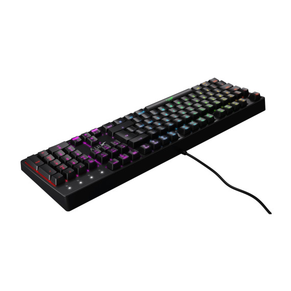 კლავიატურა XTRFY K4 104KEY KAILH RED EN/RU RGB BLACK