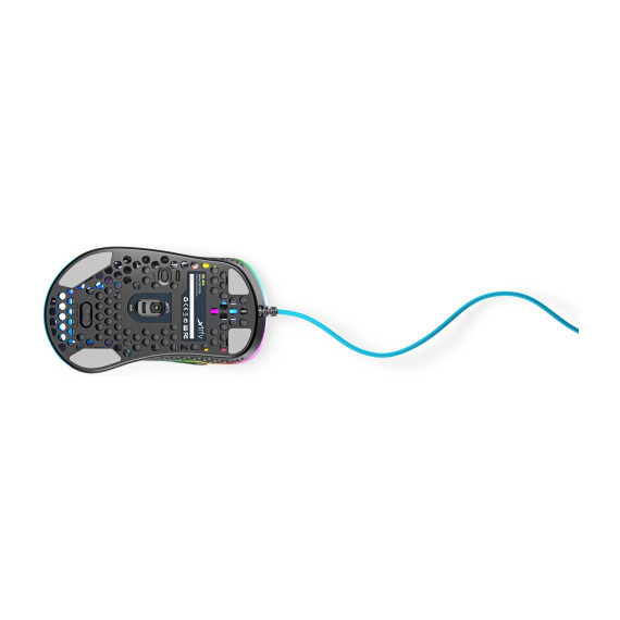 კომპიუტერული მაუსი XTRFY M4 RGB MIAMI BLUE