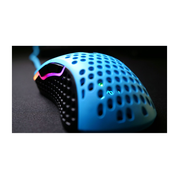კომპიუტერული მაუსი XTRFY M4 RGB MIAMI BLUE