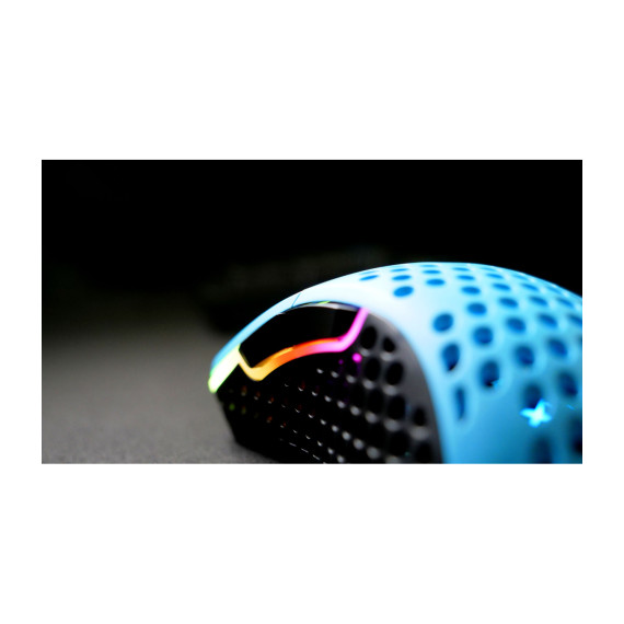 კომპიუტერული მაუსი XTRFY M4 RGB MIAMI BLUE