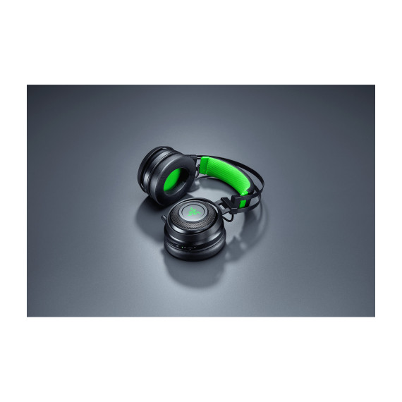 наушник RAZER NARI ULTIMATE FOR XBOX ONE, WL, BLACK-GREEN