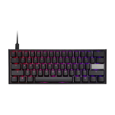 კლავიატურა DUCKY ONE 2 MINI CHERRY RED RGB LED UA/RU BLACK-WHITE