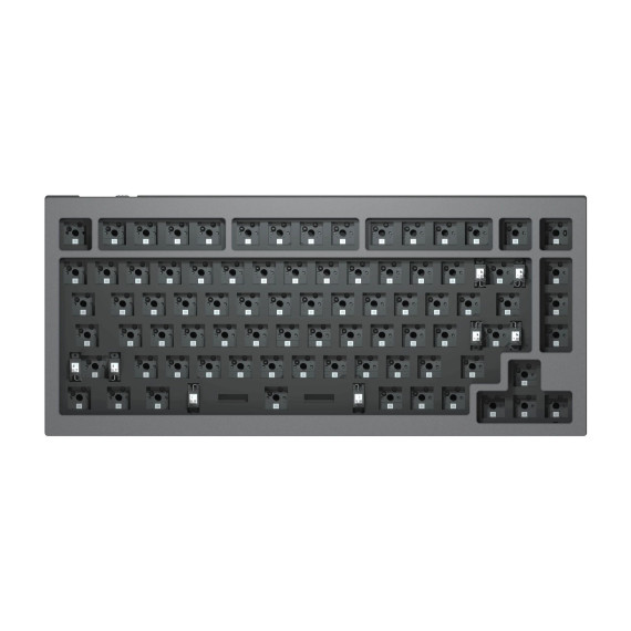 კლავიატურა KEYCHRON Q1 75KEY GATERON PHANTOM BLUE EN RGB GRAY