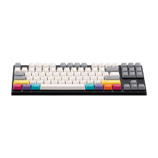 клавиатура VARMILO VEM87 CMYK 87KEY EC V2 DAISY USB-A EN/UKR WHITE LED BLACK