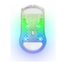 კომპიუტერული მაუსი STEELSERIES AEROX 3 RGB USB-A/WL/BT GHOST