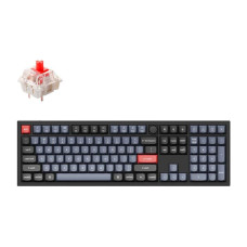 keyboard KEYCHRON Q6 104KEY GATERON G PRO RED EN RGB BLACK