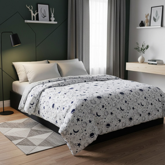 ზამთრის საბანი RESTFUL M2502 BW 135X215 BM LIGHT