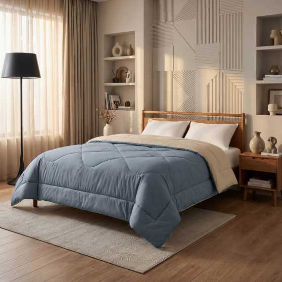 ზამთრის საბანი RESTFUL PR19QV114V76 BW 150X210 BM LIGHT