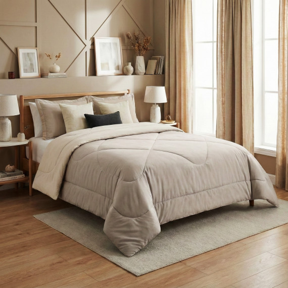 ზამთრის საბანი RESTFUL PR19QV138V2 BW 150X210 BM LIGHT