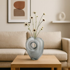 vases KOOPMAN GLASS 18X7X22.5CM 2ASS CL