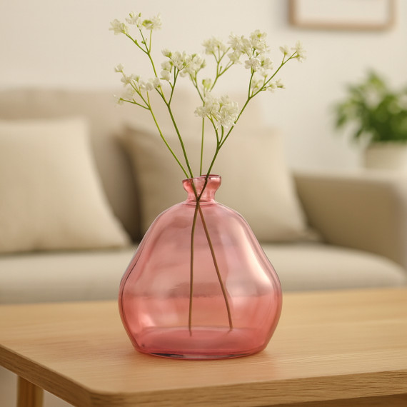 ვაზა KOOPMAN RECYCLED GLASS 170XH190MM
