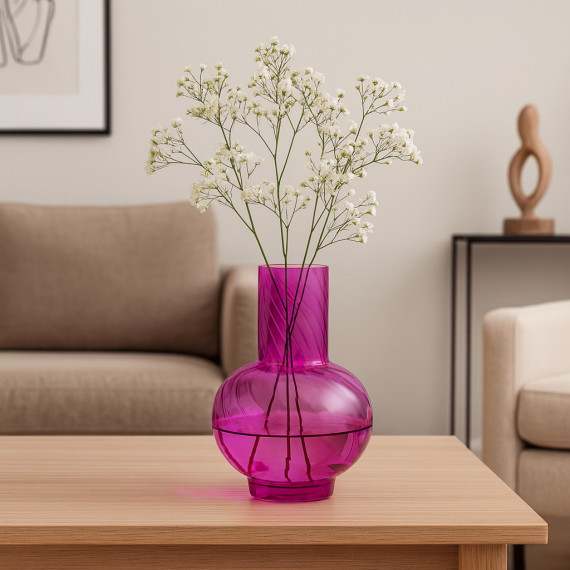 ვაზა KOOPMAN VASE 170XH230MM 2ASS COLOUR (062923)