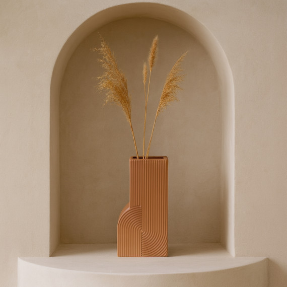 ვაზა KOOPMAN VASE 25CM 2ASS CLR
