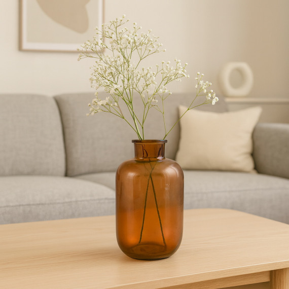 ვაზა KOOPMAN VASE GLASS DIA 170XH280MM 3ASS (233699)