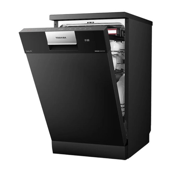 ჭურჭლის სარეცხი მანქანა TOSHIBA  DW-10F4(B)-CIS
