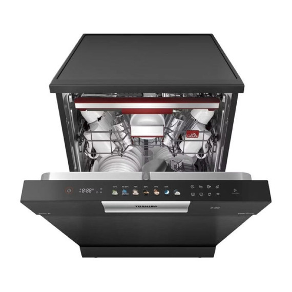 ჭურჭლის სარეცხი მანქანა TOSHIBA DW-16F1(BS)-CIS