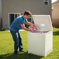 chest freezer FRANKO FCF-142DW