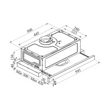გამწოვი ARDESTO HT-F700MBL