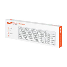 клавиатура 2E MEMBRANE KS260 WHITE