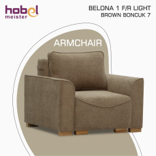 кресло HOBEL BELONA 1  F/R LIGHT BROWN BONCUK 7 (3)
