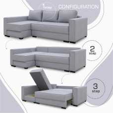 sofa HOBEL CORNER LIZA PLUS F/P LIGHT GREY SCANDI 17 L (5)
