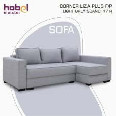 დივანი HOBEL CORNER LIZA PLUS F/P LIGHT GREY SCANDI 17 R (5)