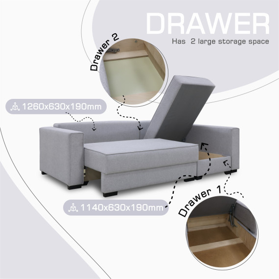 დივანი HOBEL CORNER LIZA PLUS F/P LIGHT GREY SCANDI 17 R (5)