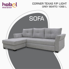 დივანი HOBEL CORNER TEXAS F/P LIGHT GREY BEATTO 1069 L (5)