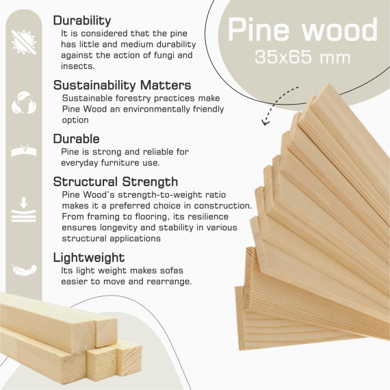 გარნიტური HOBEL MODERN LUX 3+1+1 F/R BROWN 3673/ CREAM LEONARDO 3 (4)