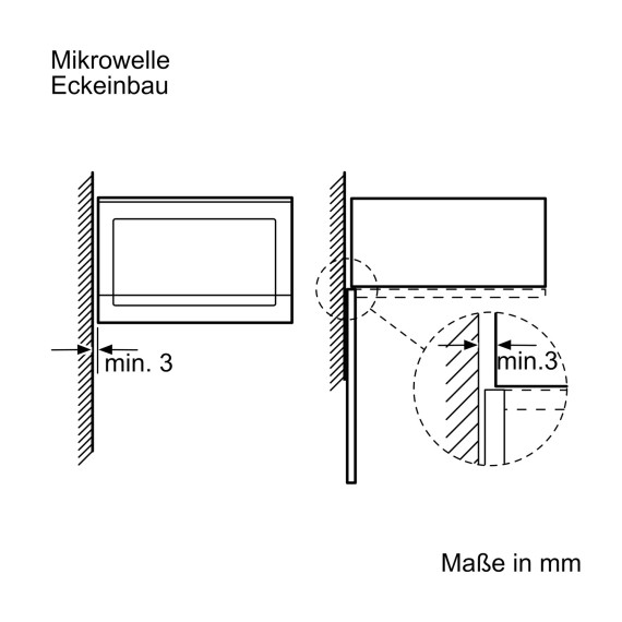 ჩასაშენებელი მიკროტალღური ღუმელი BOSCH BFL524MW0