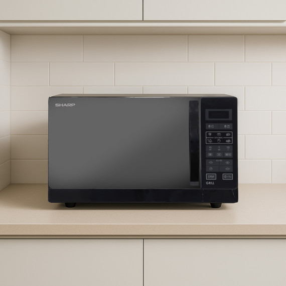 მიკროტალღური ღუმელი SHARP R75MR (K)