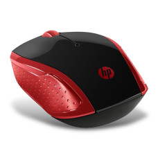 mouse HP 200 PK RED WIRELESS