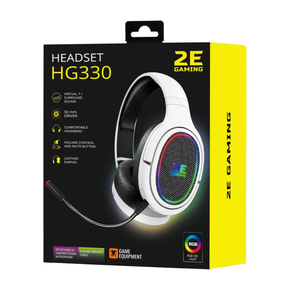 ყურსასმენები 2E 2E-HG330WT-7.1