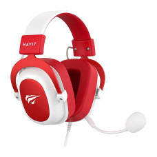 ყურსასმენები HAVIT HV-H2002D WHITE/RED