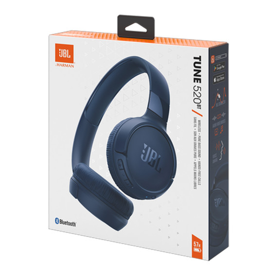 ყურსასმენები JBL TUNE T520 BT (BL)