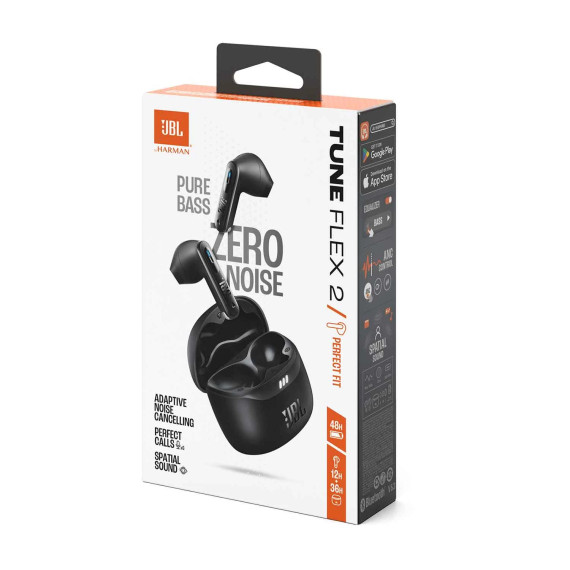 tws headphone JBL Tune Flex 2 Ghost (BK)