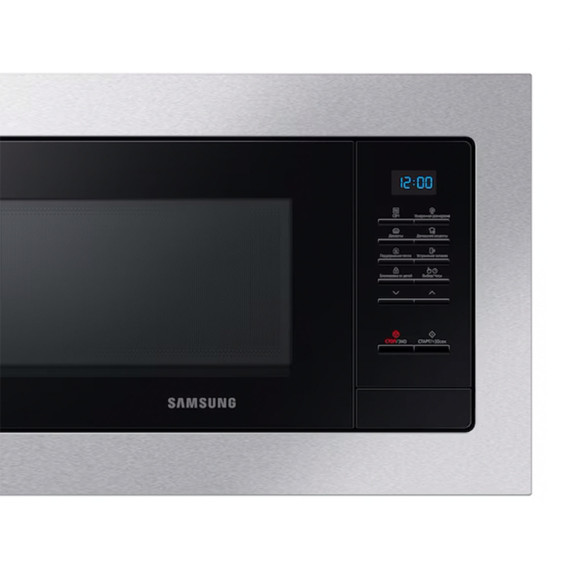 ჩასაშენებელი მიკროტალღური ღუმელი SAMSUNG MS20A7013AT/BW (BK-SILVER)