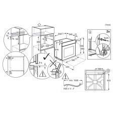 встраиваемая духовка AEG NBU5P41SK