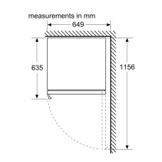 ღვინისა და დისპლეის მაცივრები BOSCH KUW21AHG0