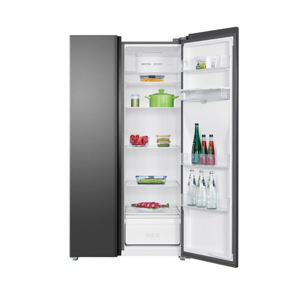 მაცივარი TCL P650SBWG SIDE BY SIDE (SILVER)
