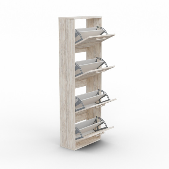 тумба для обуви HOBEL O-03 CL/01 (WH) K083 (2)