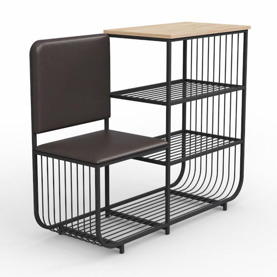 ფეხსაცმლის ტუმბო HOBEL WMX-SH-666 METAL BLACK L (1)