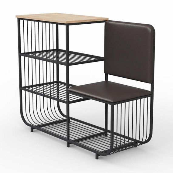 ფეხსაცმლის ტუმბო HOBEL WMX-SH-666 METAL BLACK R (1)