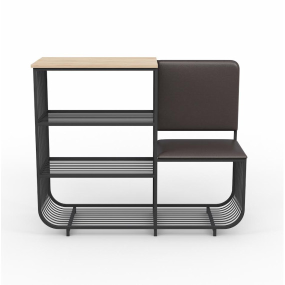 ფეხსაცმლის ტუმბო HOBEL WMX-SH-666 METAL BROWN R (1)