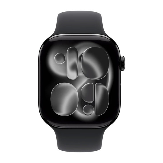 სმარტ საათი APPLE Watch Series 11 GPS 42mm Jet Black Aluminium Case with Black Sport Band (A3331)